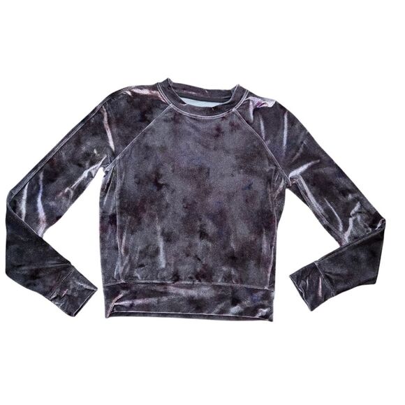 Lululemon Velour Warm Down Crew - Interstellar Dark Grey Multi - Picture 3 of 9